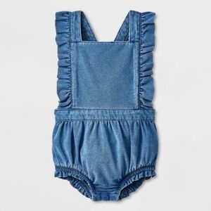 Baby Girls Ruffle Romper. Cat & Jack - Never Worn